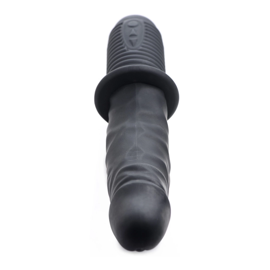 XR Brands Power Pounder czarny silikonowy model