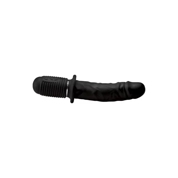 XR Brands Power Pounder czarny silikonowy model - realistinen malli
