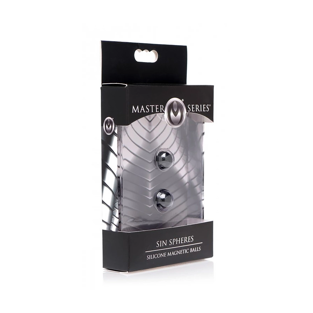 Sin Spheres Silicone Magnetic Lube Applicator with Beads 6