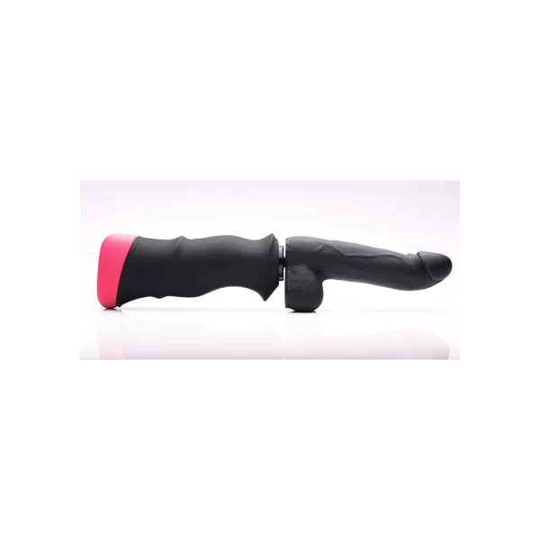XR Brands Handheld Push System Czarny - vibraattori