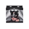 XR Brands Naughty Kitty Vegan Cat Mask Adjustable Black
