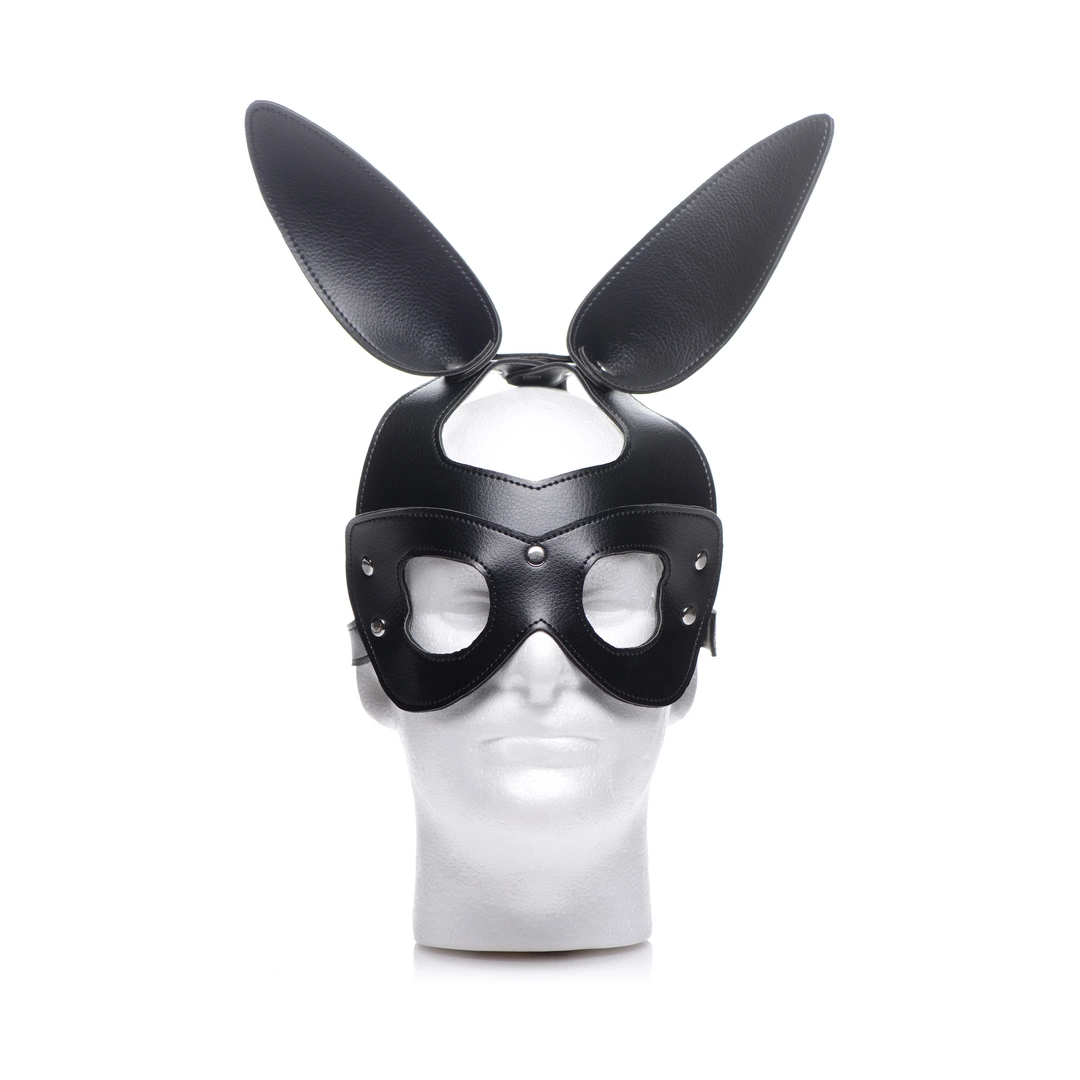 XR Brands Bad Bunny maska krolicza z regulacjÄ… rozmiaru czarna
