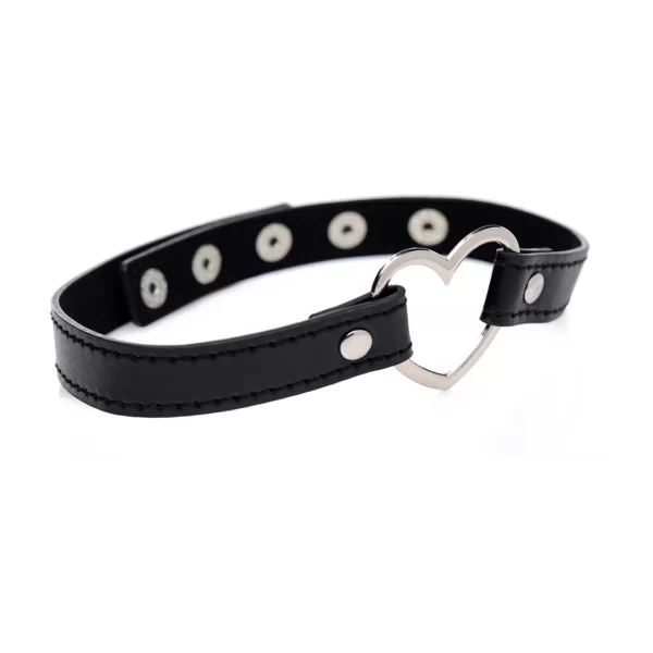 XR Brands Choker Heart Czarny