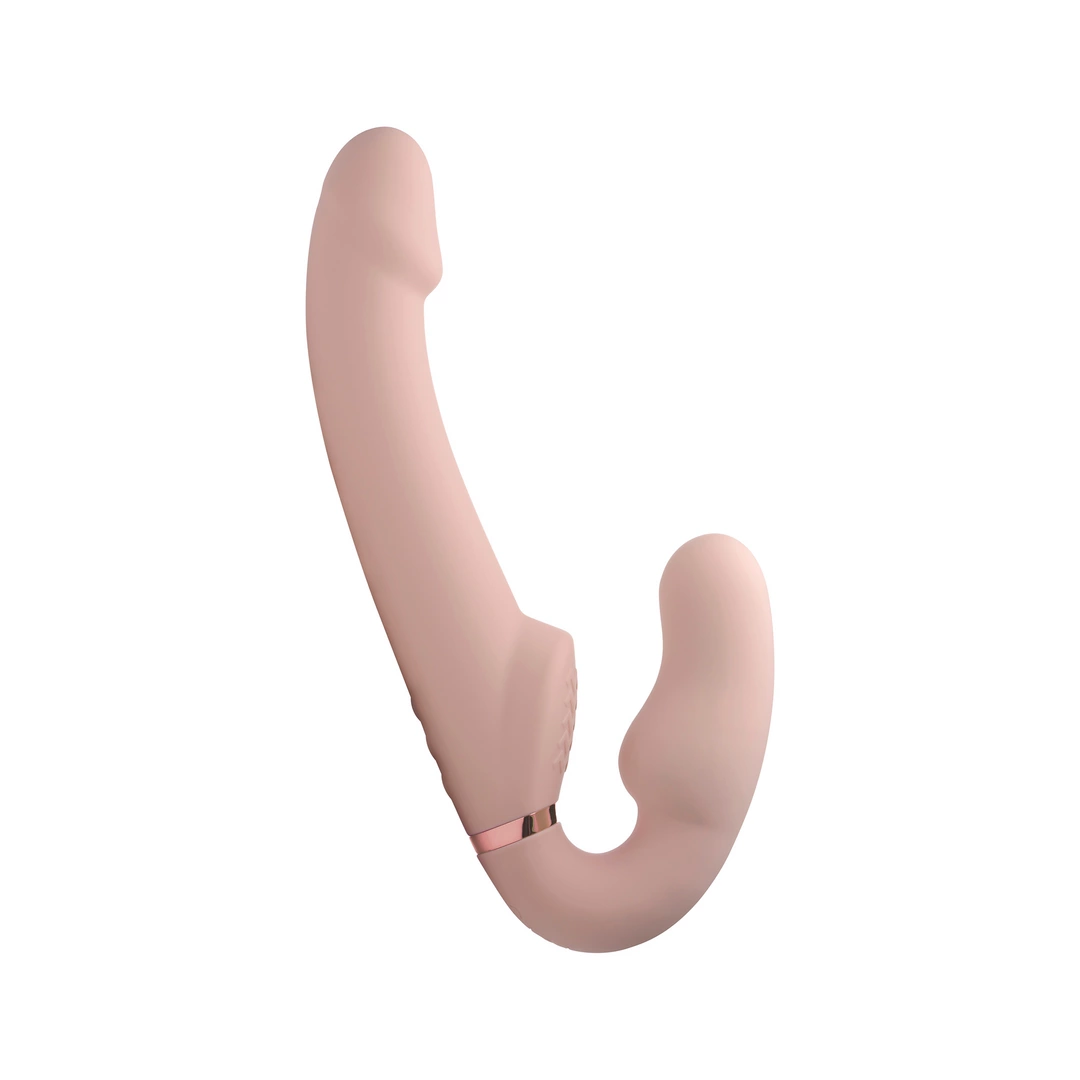 Evoke Ergo-Fit Strapless Intimate System Inflatable Vibrating Silicone - Anelma sextoys
