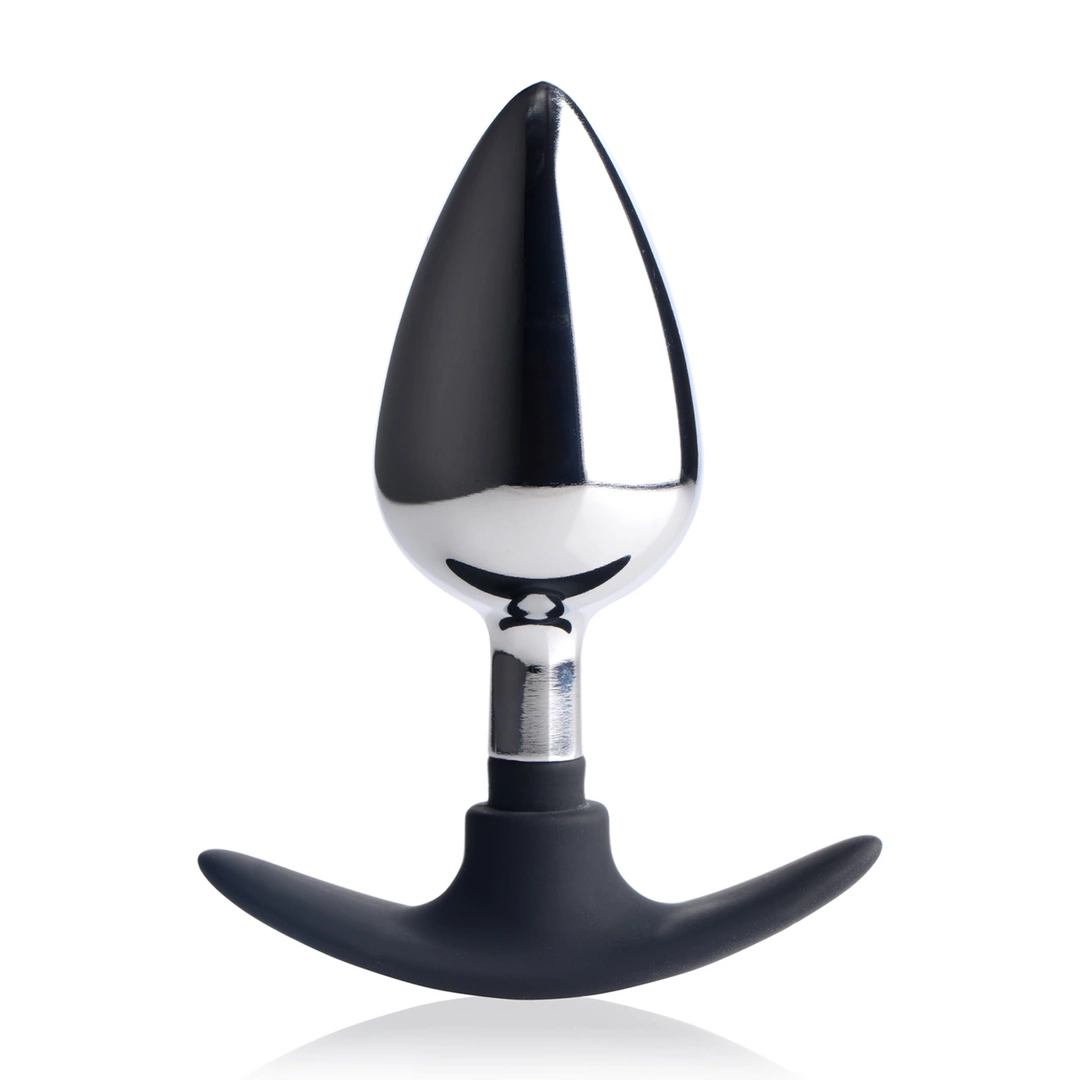 Dark Invader Large Hybrid Metal-Silicone Plug Nickel-Free