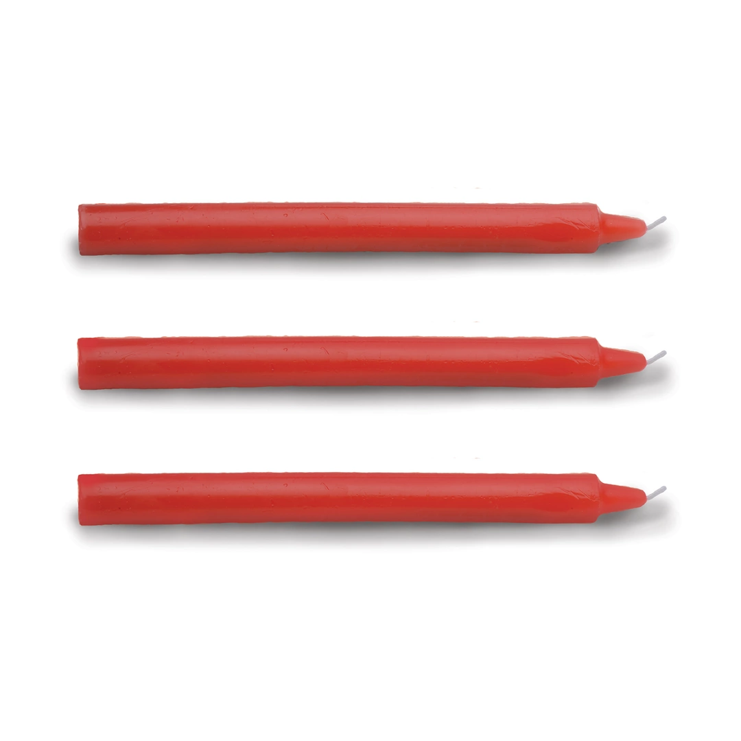 XR Brands Fire Sticks Drip Candles Set of 3 Fragrance-Free Low-Temp. Massage candles