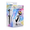 XR Brands Korek analny Rainbow Prism Gem Å›redni aluminiowy z krysztaÅ‚em
