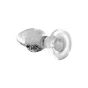 Booty Sparks Glow-In-The-Dark Glass Plug Small