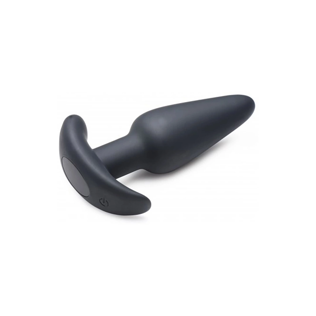 XR Brands Smooth Silicone Plug z pilotem