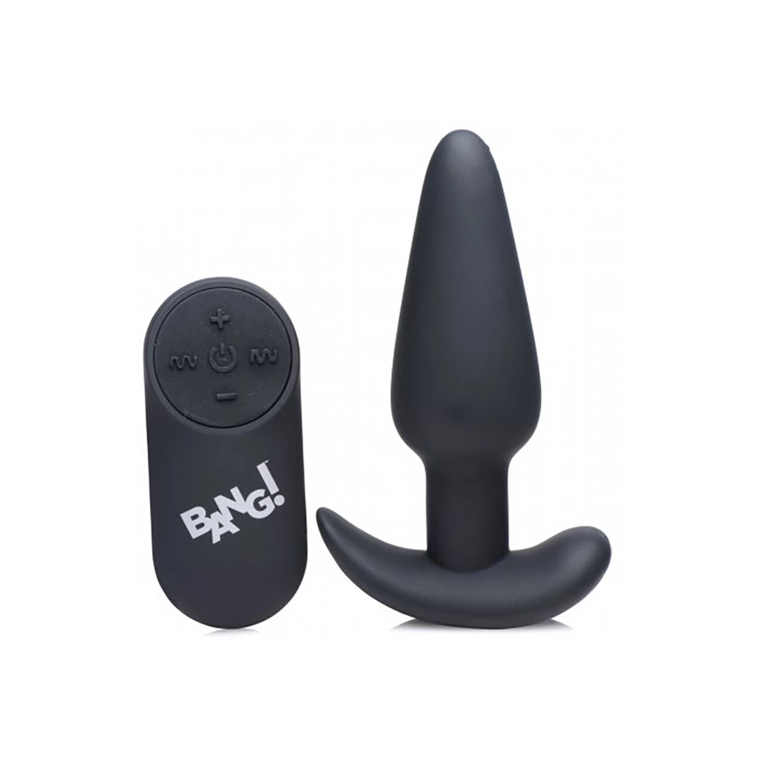 BANG Remote-Controlled Silicone Plug - 21-Mode Waterproof