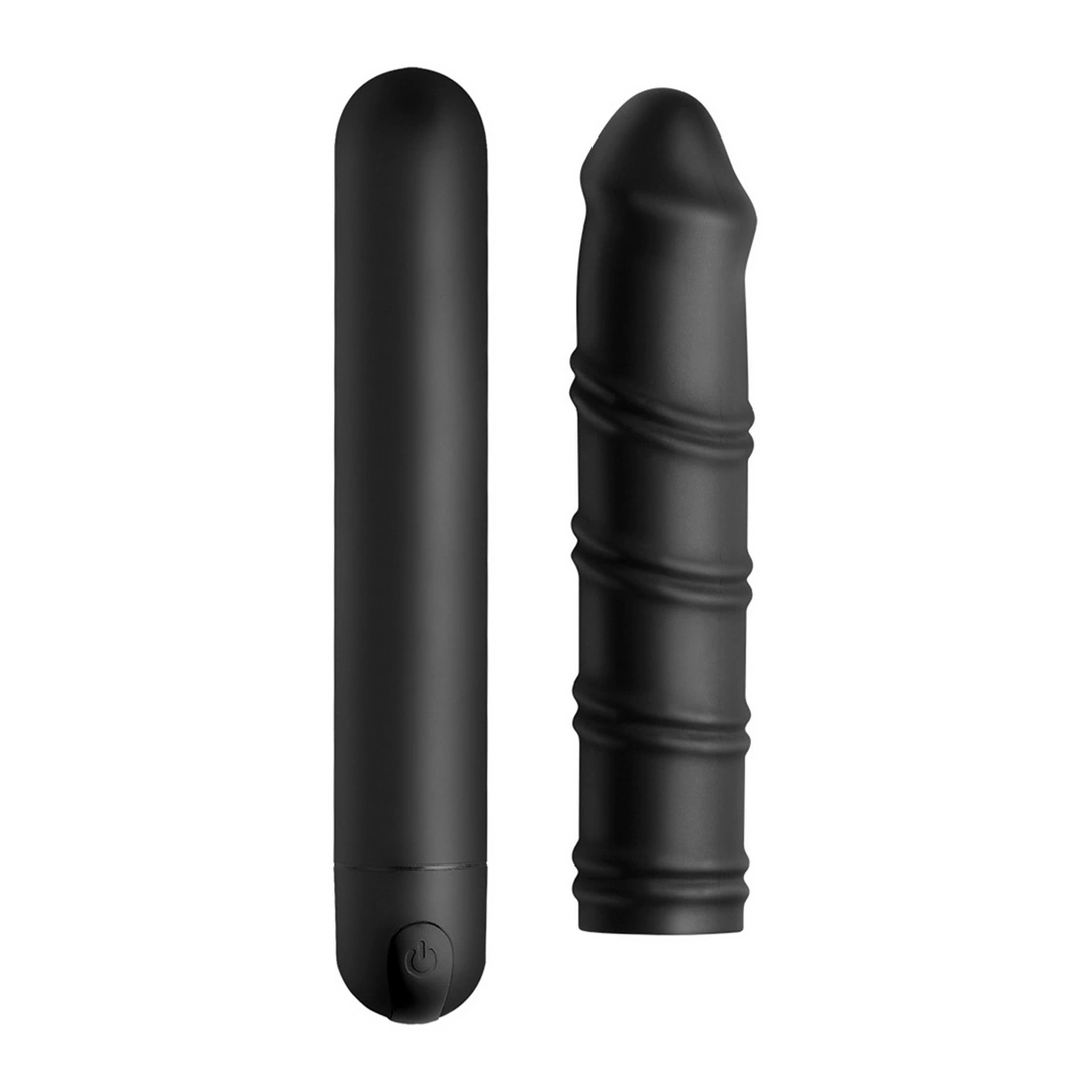 BANG Bullet Multi-Speed System with Swirl Silicone Sleeve