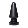 XR Brands Ass Max Large Silicone Plug - Black
