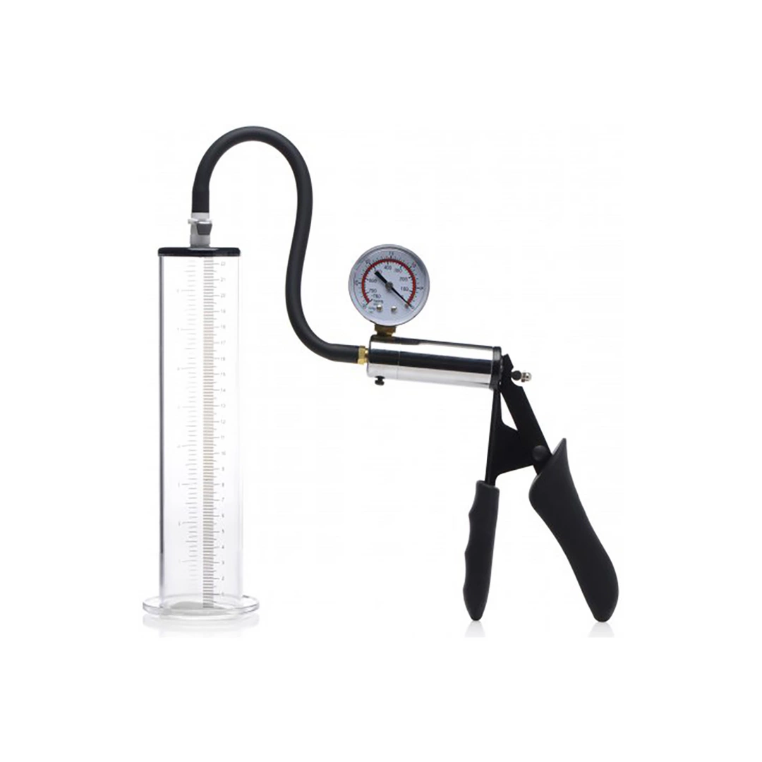 XR Brands Master Series pompa prożniowa z manometrem 23 cm - tuote
