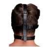 Sex & Mischief Blindfold Harness with Red Ball Gag