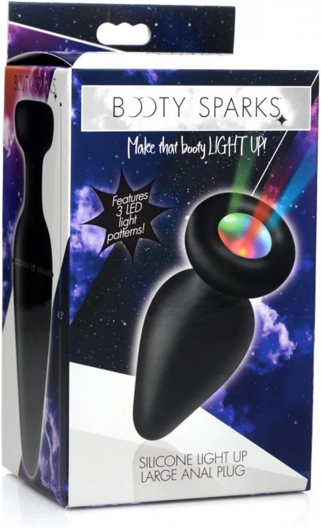 XR Brands Plug analny LED maÅ‚y - silikonowy