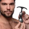 XR Brands Weighted Silicone Anal Plug Small Ergonomic Design