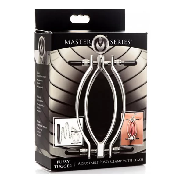 XR Brands Pussy Tugger Adjustable Intimate Clamp with PU