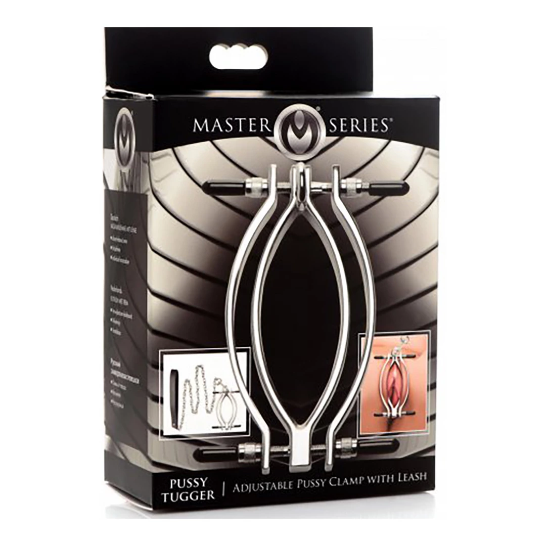 XR Brands Pussy Tugger Adjustable Intimate Clamp with PU