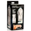 Milker Transparent TPE Intimate Device with Support Strap