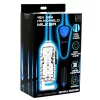 XR Brands Mini Handheld Intimate Machine Black combines remote control and an ergonomic design for comfortable
