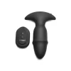 XR Brands Butt Slider Silicone Intimate Plug Black