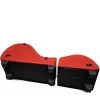 XR Brands Fotel z Poduszkami Love Pillows Skora PU Czarny Ergonomiczny