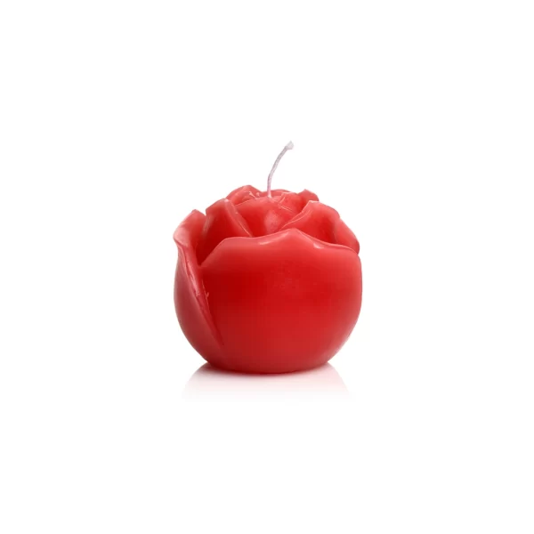Flaming Rose Drip Candle Red - Low-Temperature Paraffin Wax Model. Massage candles. See formula