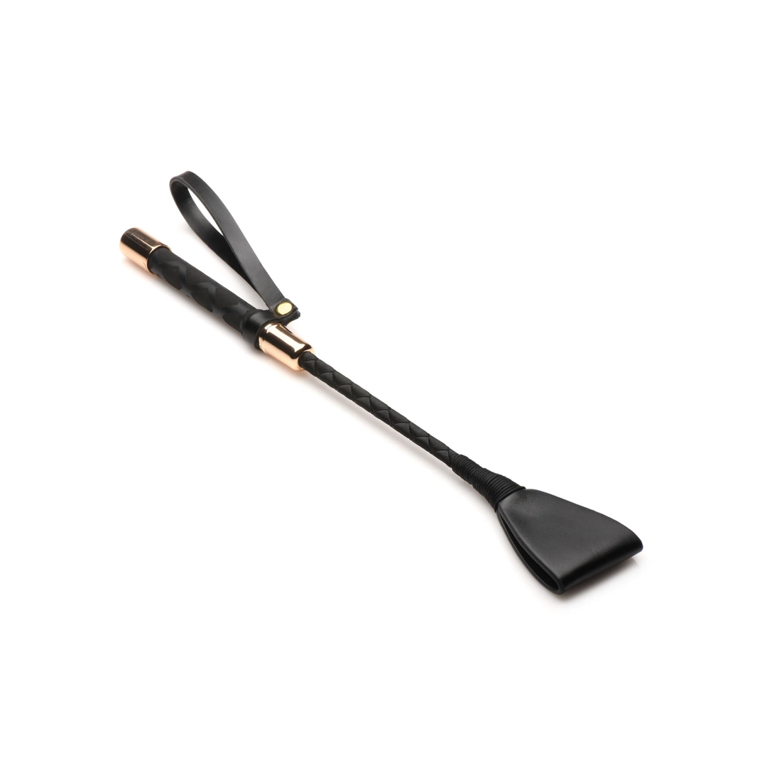 XR Brands Master Series Riding Crop 30 cm Vegan Leather