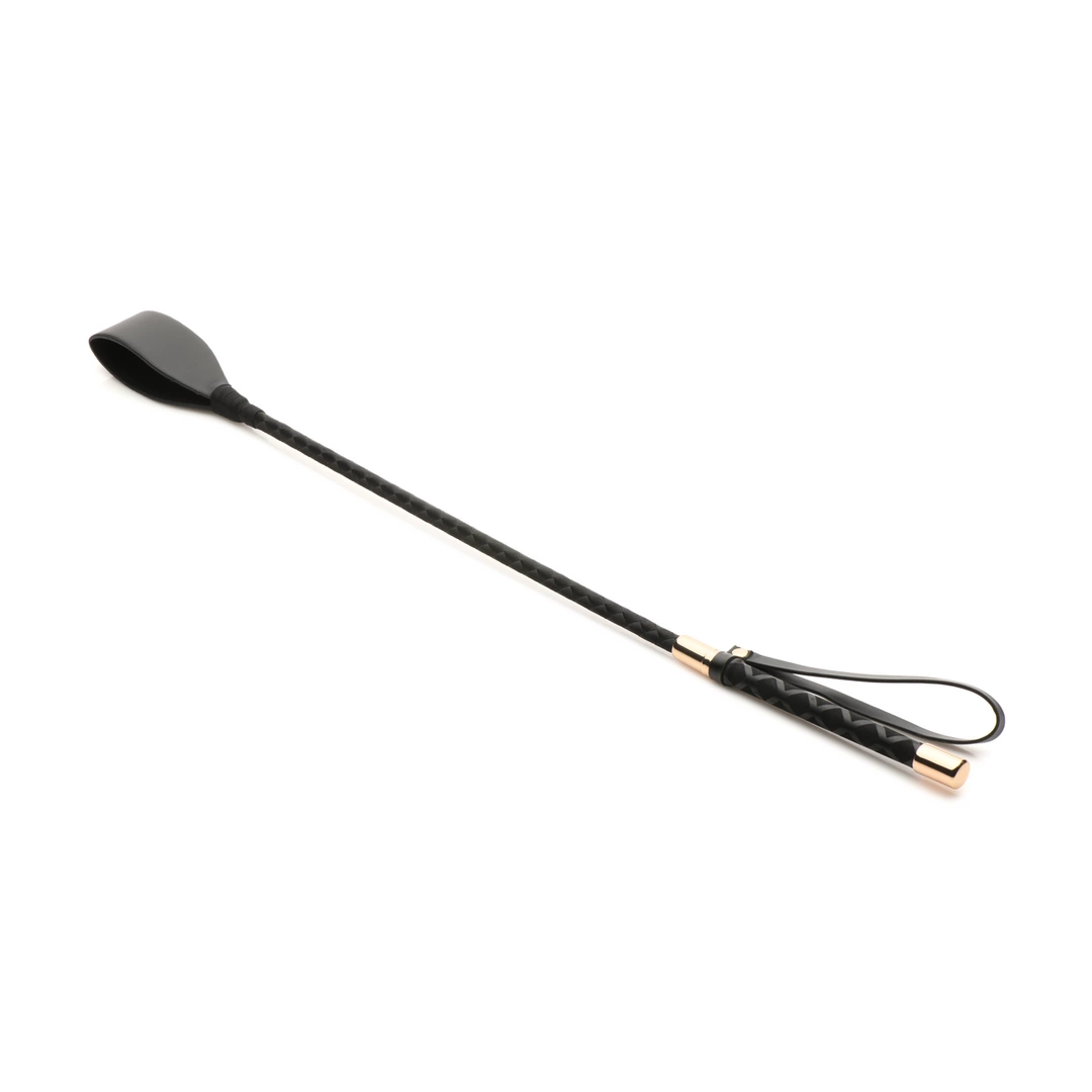 XR Brands Master Series Riding Crop 61 cm Vegan Leather