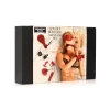 XR Brands Lover's Bondage Massage Set Red