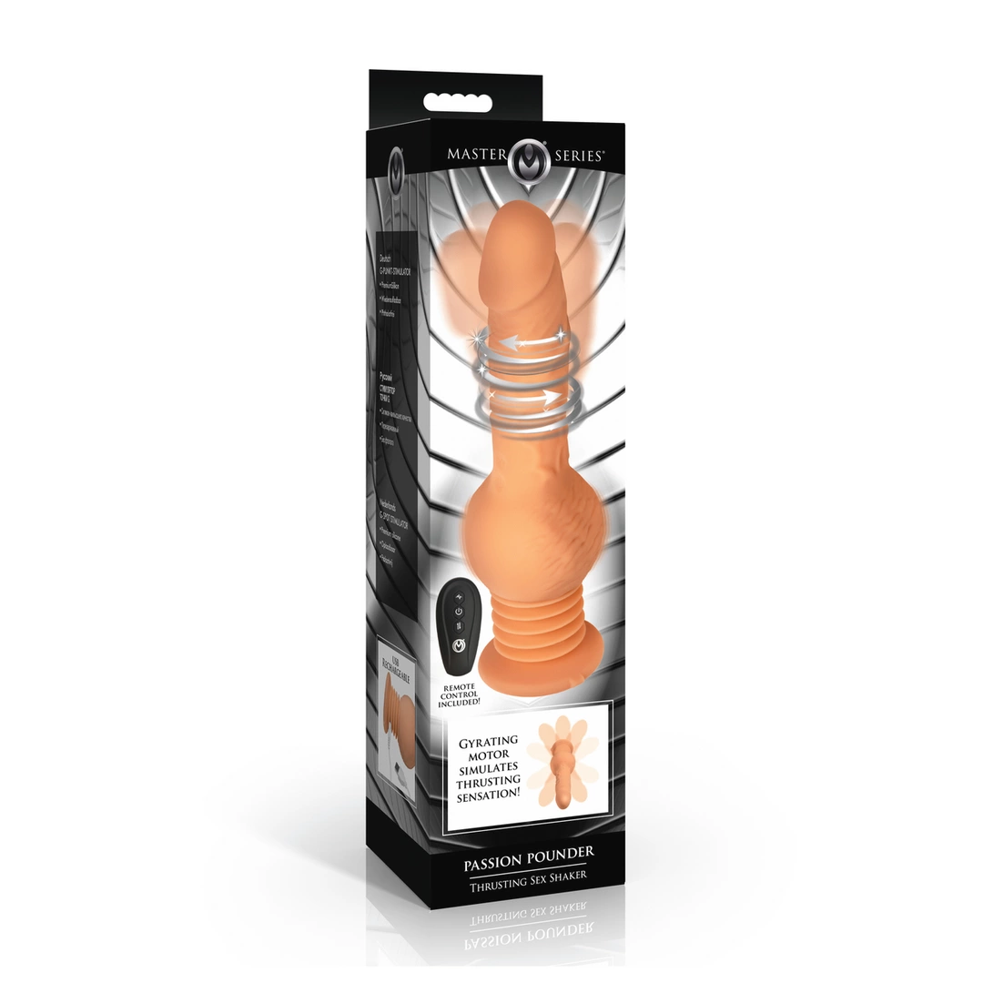 XR Brands Passion Pounder automatyczny model z pilotem 24 cm - Anelma wibratory inne