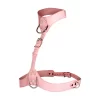 Vixen Harness dla kobiet Vegan Leather RoÅ¼owy regulowany