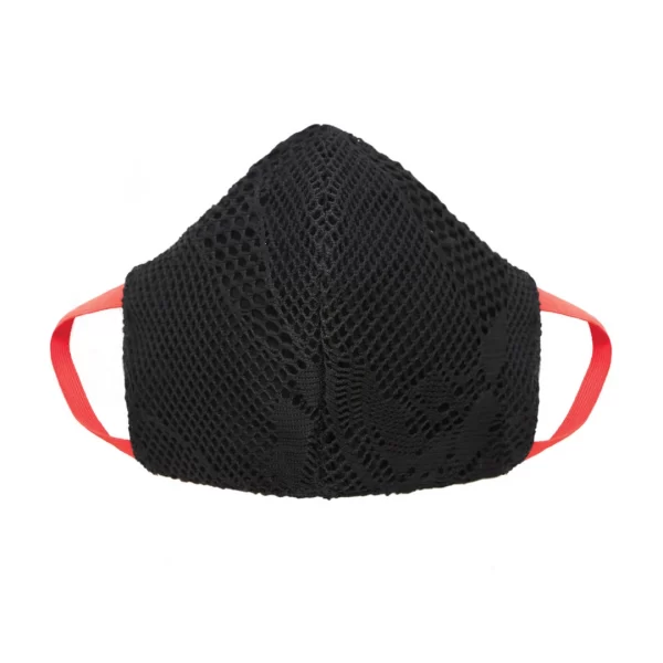 Leg Avenue Cotton Mask with Red Elastic Straps