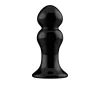 Rimly Chrystalino Vibrating Glass Plug with Suction Base