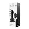 Shots Chrystalino Pluggy Glass Vibrating Model with Suction