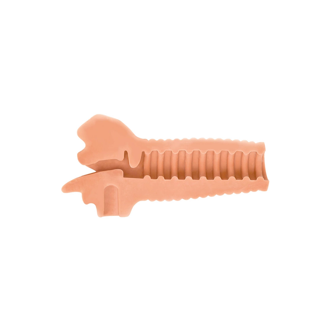 Curve Toys Courtney - Wibrujący model ust z językiem - Anelma Compact Design combines an ergonomic design for comfortable