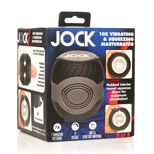 Curve Toys 10-Speed Vibrating & Squeezing Intimate Device Black 4" combines 10 vibration modes and rechargeable power in a practical