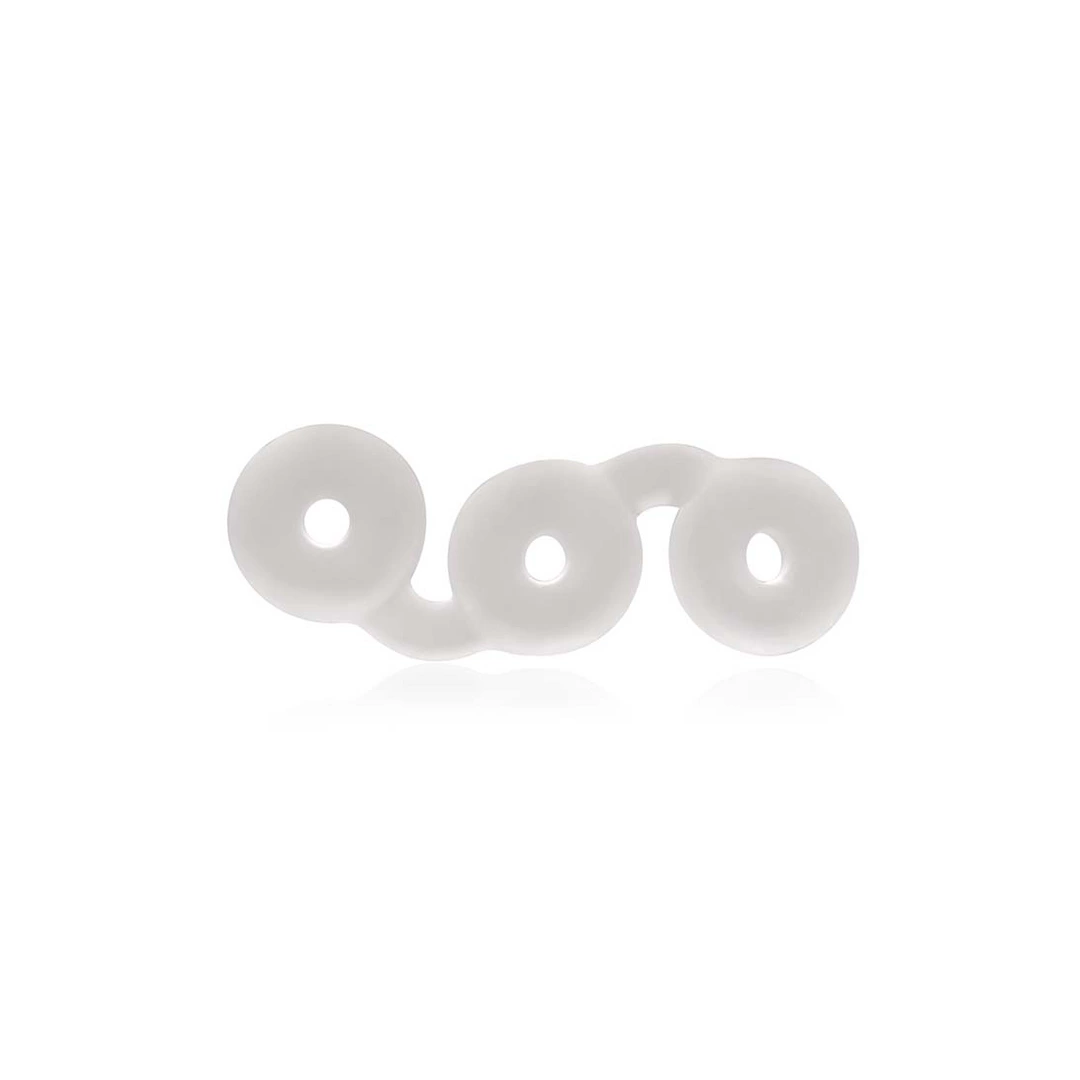 Perfect Fit Triple Donut Silicone Ring Set - Flexible & Soft - Anelma sextoys