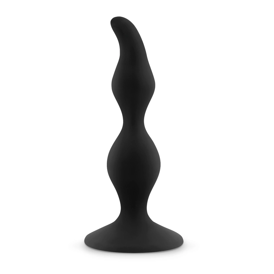Crushious The Claw Black Silicone Plug with Suction Cup 11 cm