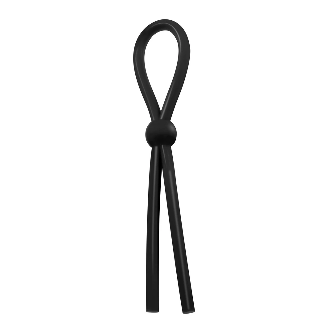 Crushious Billy The Ring Silicone Adjustable Intimate Support Ring Black 12.5cm - Anelma sextoys