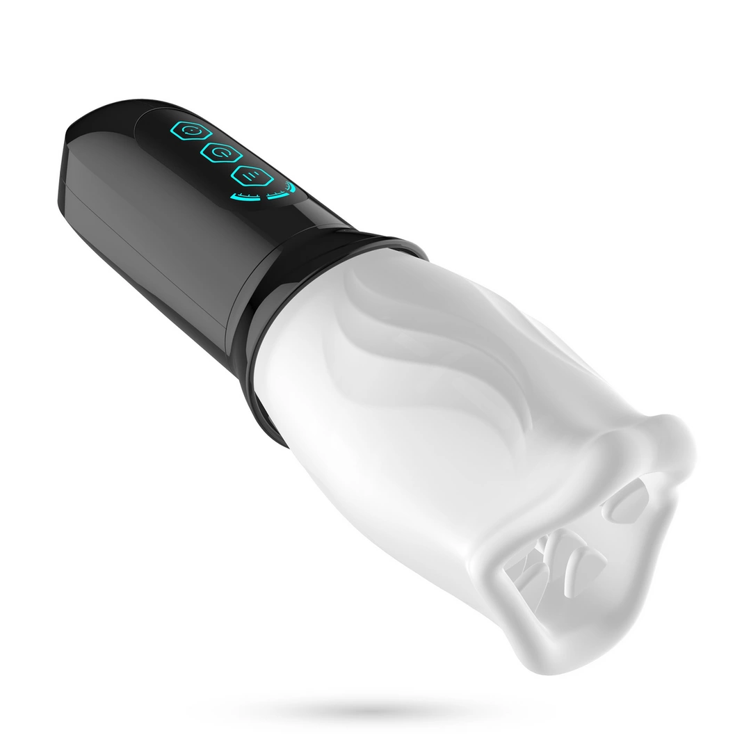 Crushious Fellatrix Rotating Intimate Device White 21cm USB