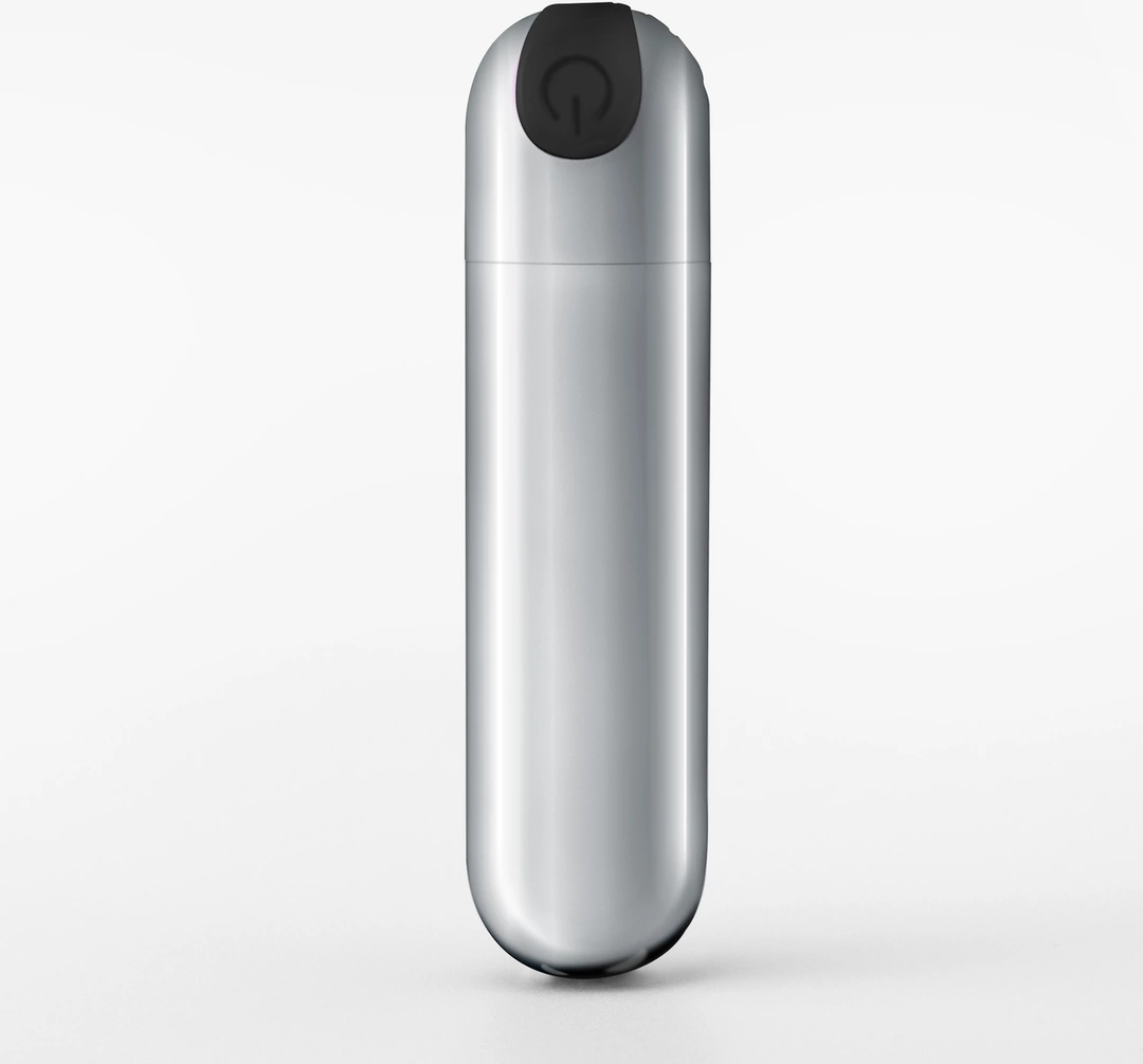 Crushious iMoan Srebrny Wibrujący Mini Masażer USB 10 Trybow - vibraattori