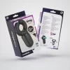 Crushious Kong Black - Automatyczna maszyna intymna z funkcją nacisku i wibracji - Anelma Crushious Kong Intimate Machine with Pressure & Vibration Black 16cm combines rechargeable power and body-safe silicone in a practical