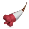 Jagger Double-Ended Vibrating Stimulator Red Silicone 19.5cm