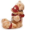 Crushious Crushito Plush Bear 31cm Red with Decorative