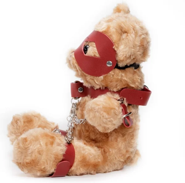 Crushious Crushito Plush Bear 31cm Red with Decorative