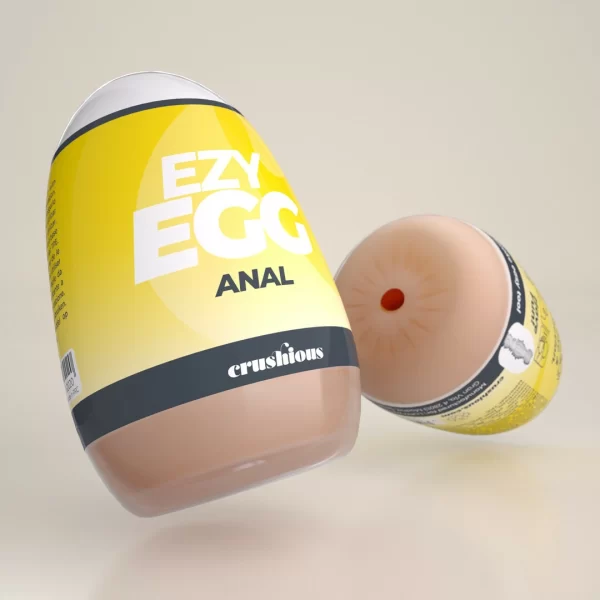 Crushious Ezy Egg Intimate Device Yellow