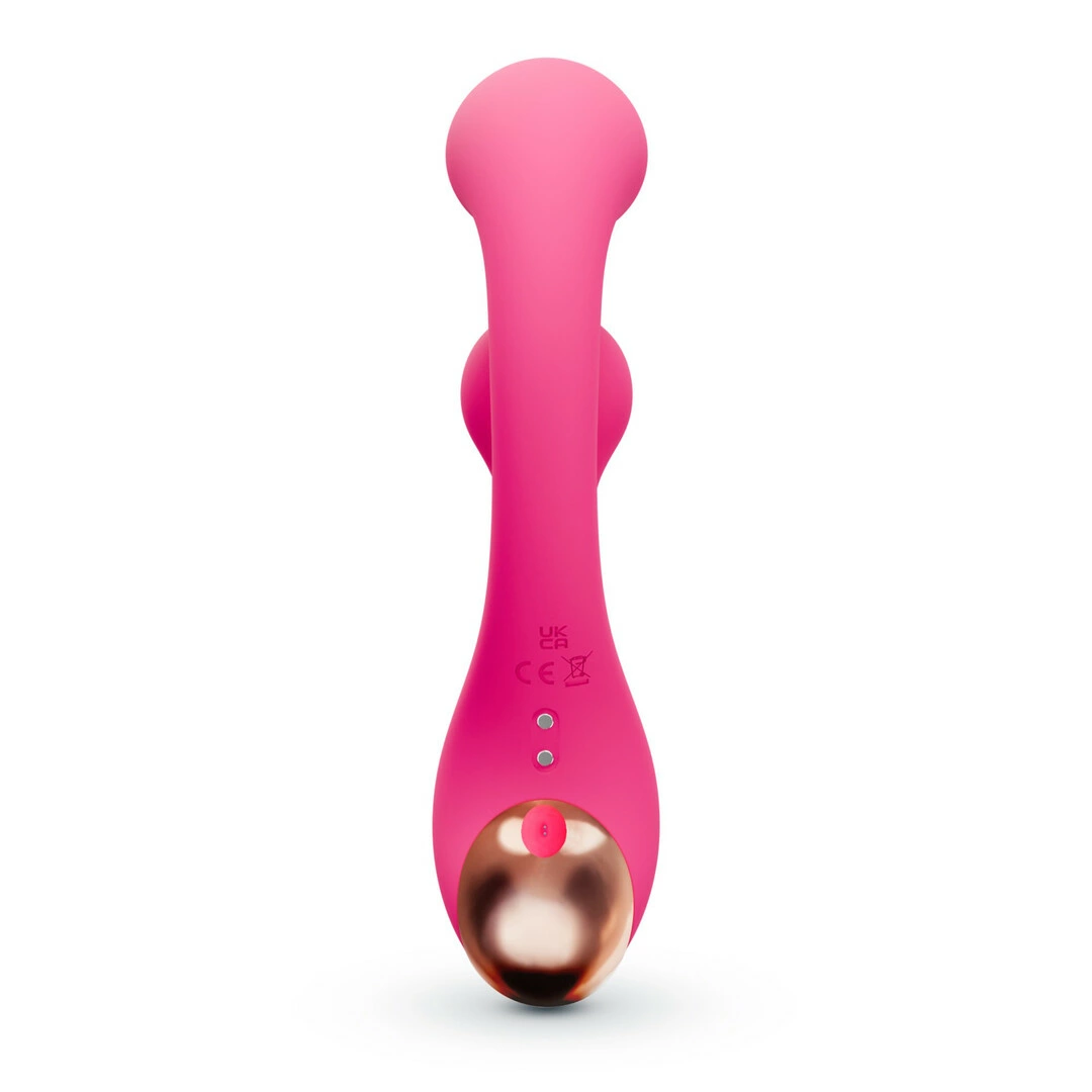 Crushious Pleaser Pink Intimate Device with Rotating