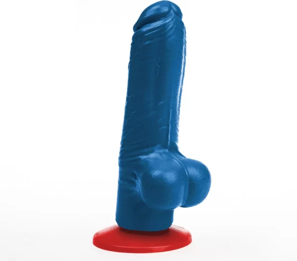 Fuck & Fist Tyr Intimate Model Blue 16 cm Removable Suction Base S - Anelma sextoys