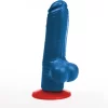 Fuck Fist Tyr Intimate Device 13 cm Blue - Suction Cup - Anelma sextoys